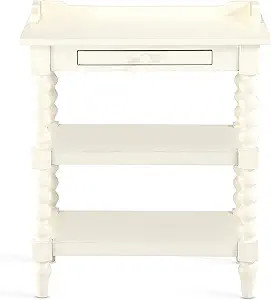 Greyson Living Addison Retro Nightstand by Antique White Antique No Drawers | Amazon (US)