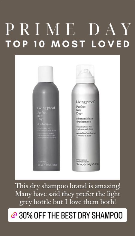 Amazon Prime Day deal! Living Proof is still 30% off today. I love their dry shampoo!

Hair products
Beauty 
Hair styling 

#LTKxPrimeDay #LTKbeauty #LTKsalealert