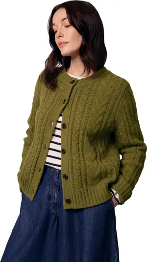 Merino Wool Cable Knit Cardigan | Nordstrom