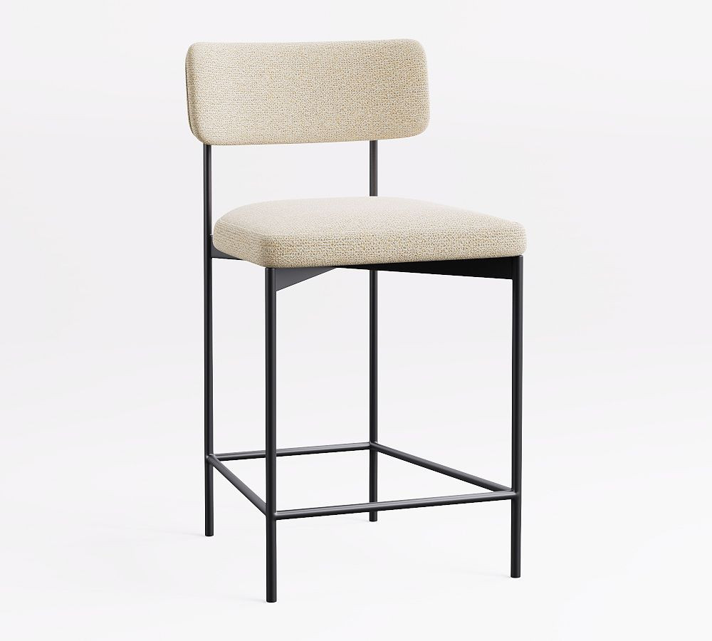 Maison Upholstered Bar & Counter Stools | Pottery Barn (US)