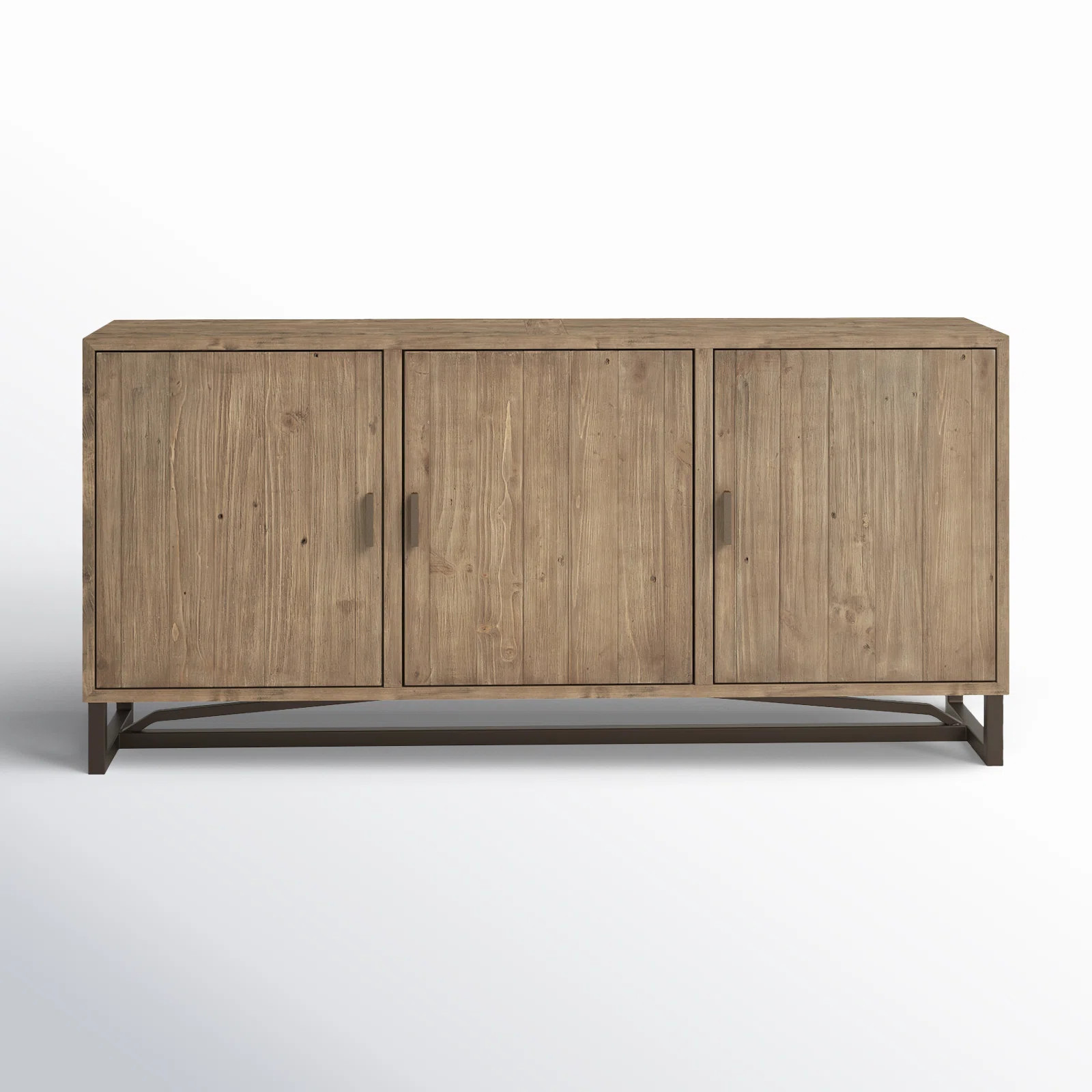 Lopez 68" Wide Pine Wood Sideboard | Joss & Main