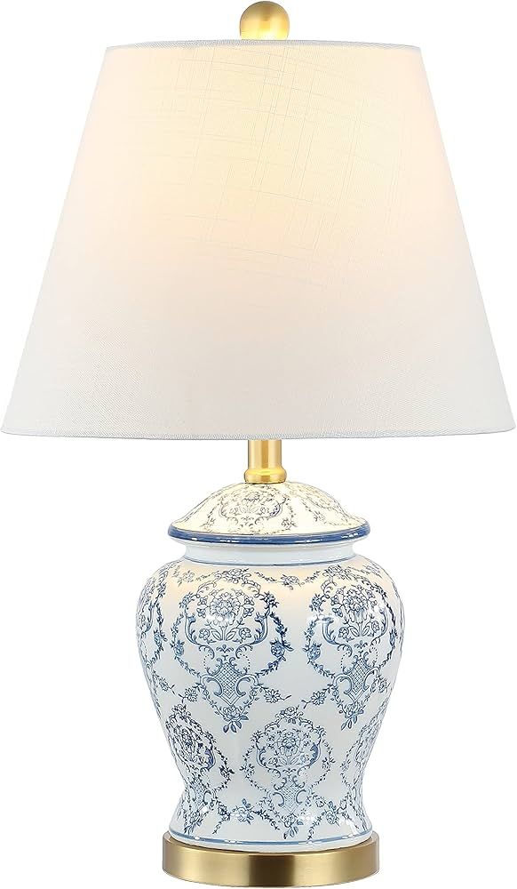 JONATHAN Y JYL3085A Juliana 22.25" Traditional Classic Chinoiserie Ceramic LED Table Lamp French ... | Amazon (US)