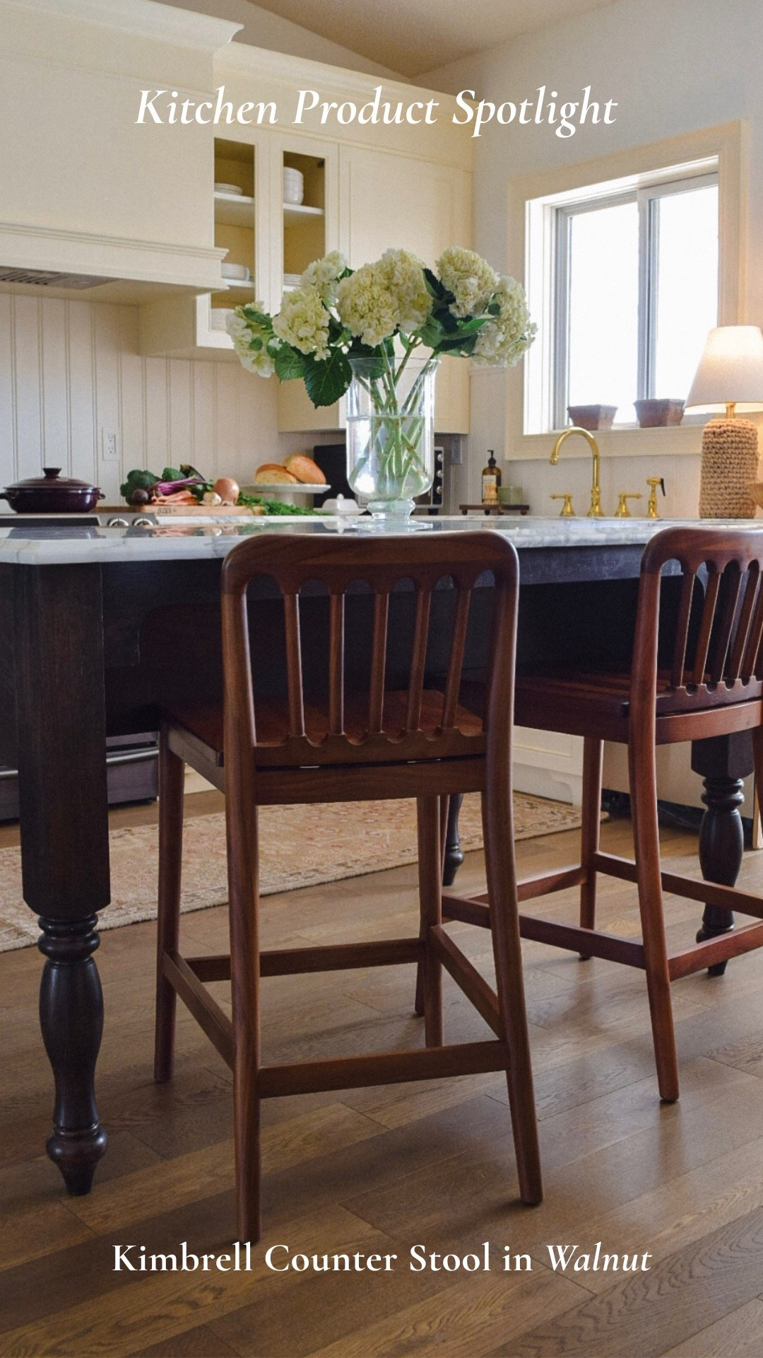 Our bar stools 🪑 
Kimbrell Counter Stool in the finish Walnutt

#LTKHome