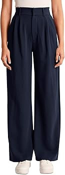 NIMIN High Waisted Work Pants for Women Business Casual Outfits 2026 Office Dress Pants Trousers ... | Amazon (US)