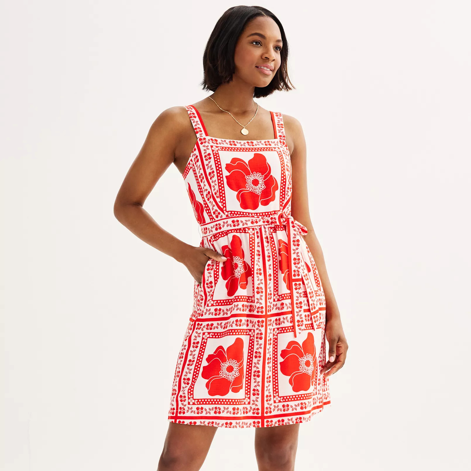 Women's Draper James Tie Waist Dress | Kohl's