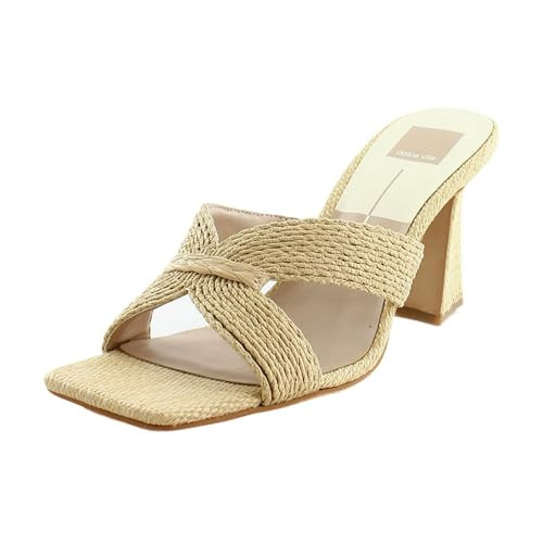Dolce Vita Nitro Women's Heels Lt Natural Raffia Size 11 M | Amazon (US)