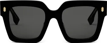 Fendi 'Fendi Roma 50mm Square Sunglasses | Nordstrom | Nordstrom