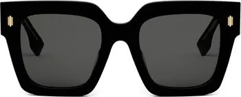 Fendi 'Fendi Roma 50mm Square Sunglasses | Nordstrom | Nordstrom