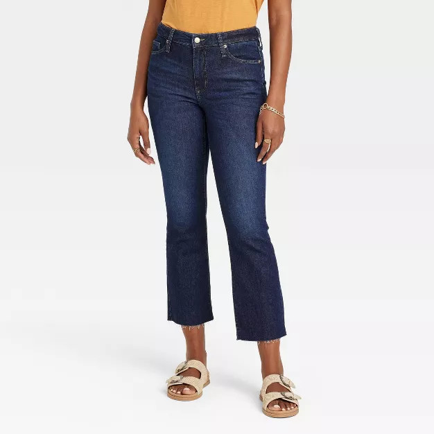 Women's High-Rise Bootcut Jeans - Universal Thread™ Dark Wash | Target