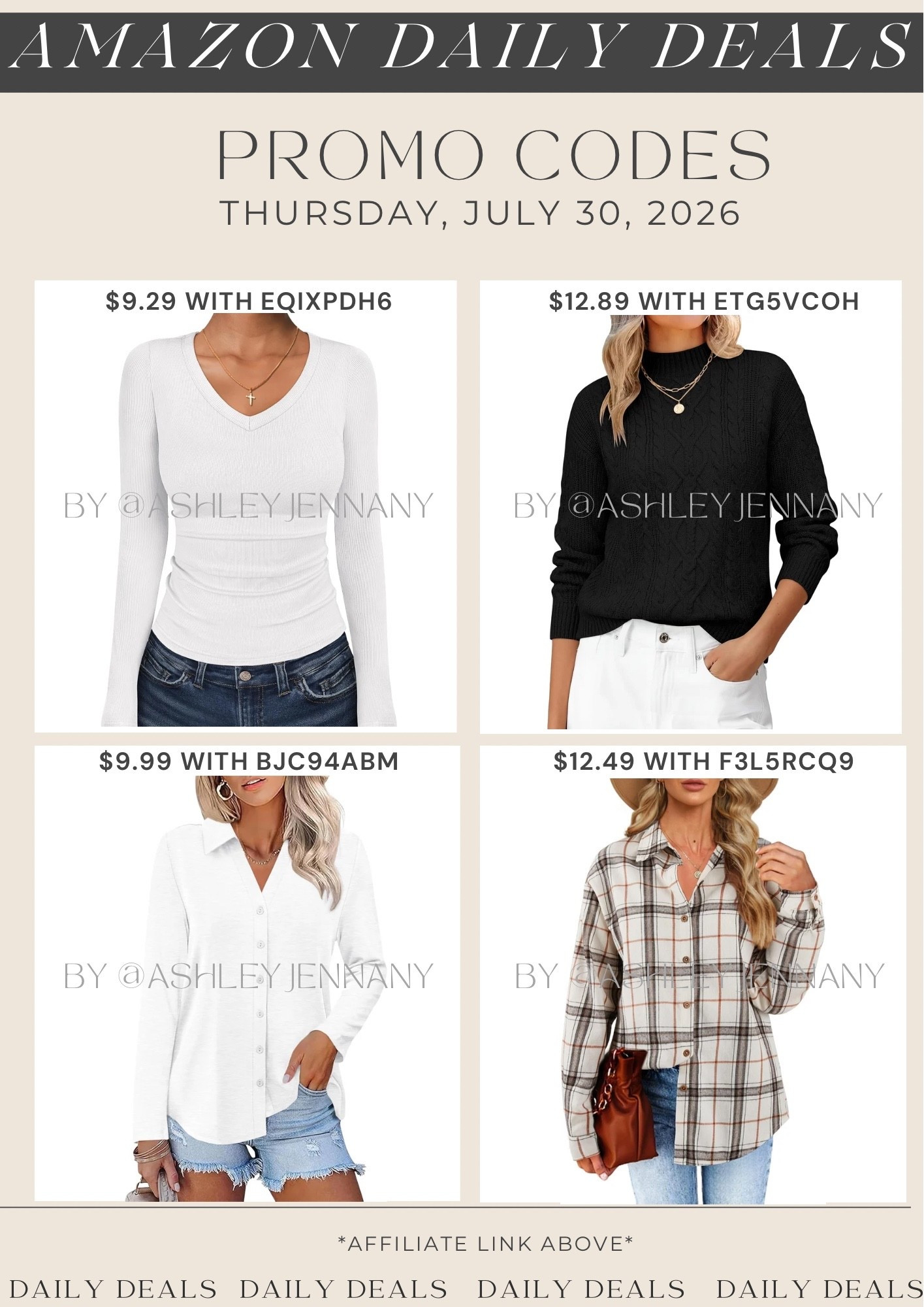 Amazon deals

#LTKSeasonal #LTKMidsize #LTKSaleAlert
