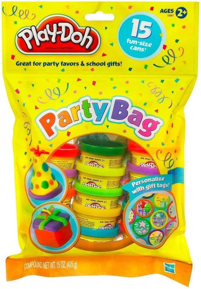 Play-Doh Party Bag Dough, 15 Count (Assorted Colors) | Amazon (US)