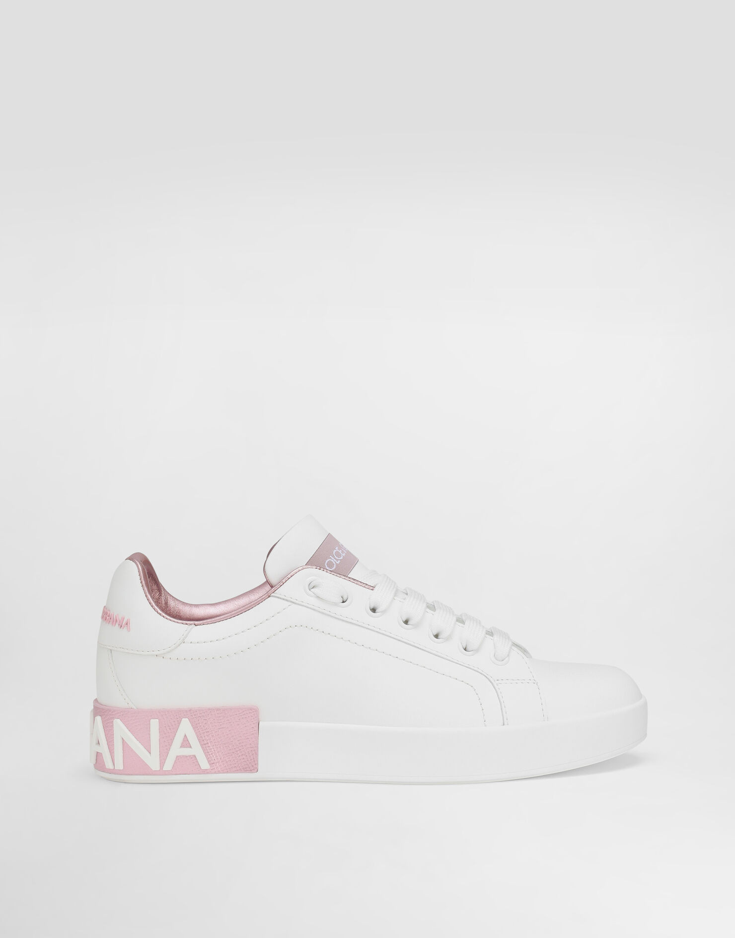 Calfskin nappa Portofino sneakers | Dolce & Gabbana US