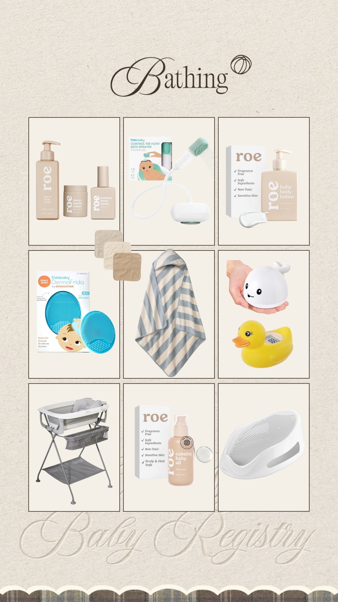 On my baby registry for bathing🛁🤍 Linked everything on Amazon 

#LTKBaby