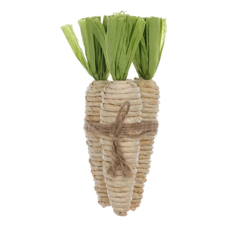 Way To Celebrate Easter Raffia Carrots | Walmart (US)