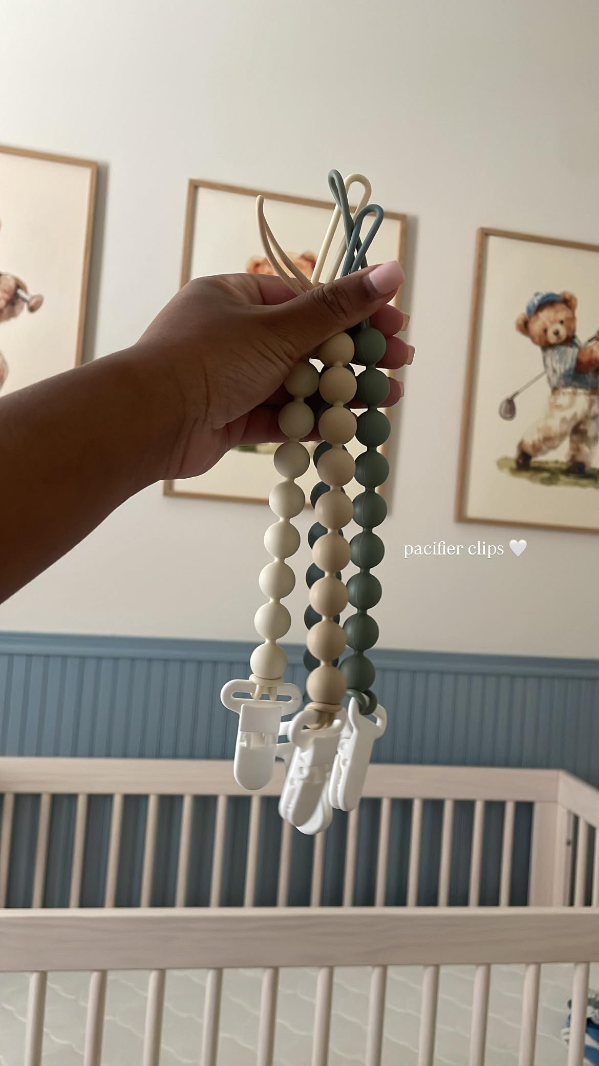 We decided to get a variety of pacifiers and pacifier clips but I love these the most 🥰 #babyessentials #newbornessentials #babymusthaves #babyregistry #registrymusthaves #newmomlife #momtobe #firsttimemom #amazonbaby #amazonfinds #momfinds #newbornprep #babygear #nurseryessentials 

 #LTKmomlife #LTKKids