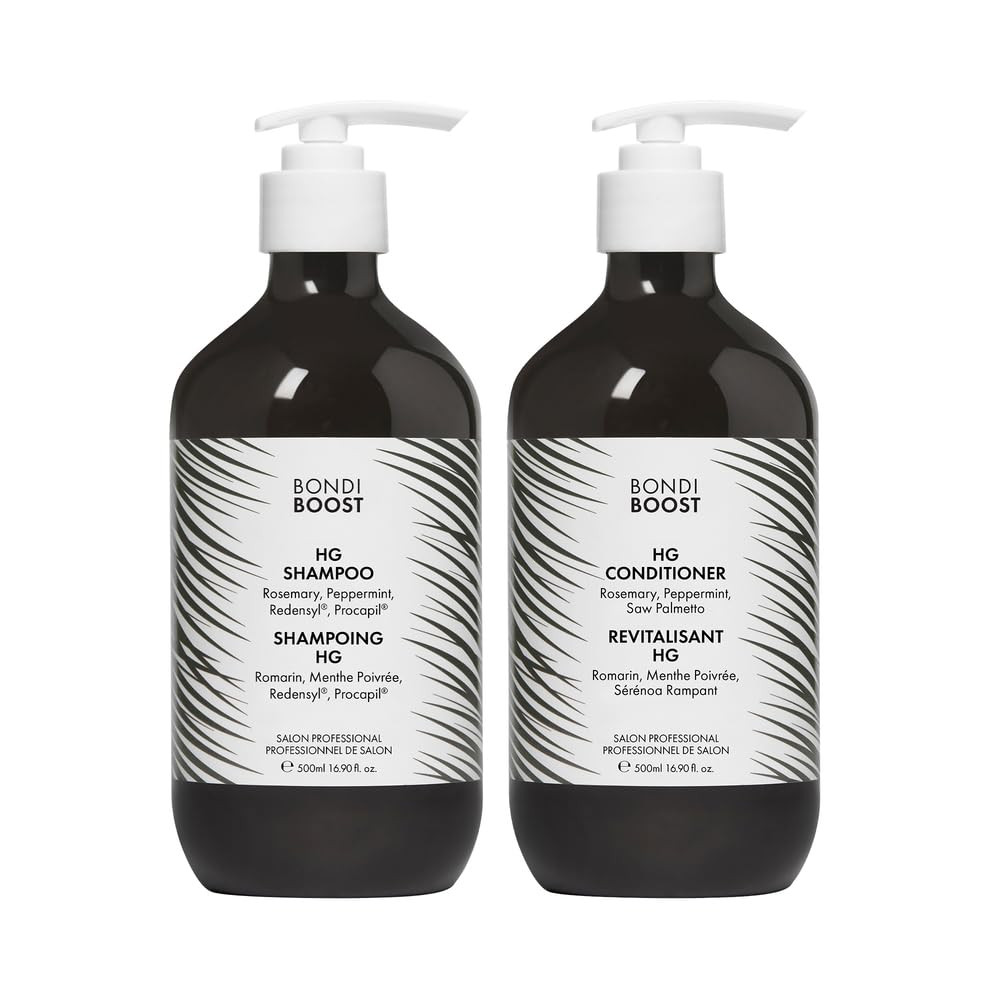 BONDIBOOST HG Duo Shampoo + Conditioner Bundle [16.90fl oz each], Improves Appearance for Thinnin... | Amazon (US)