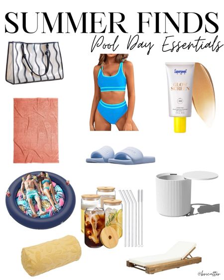 Must haves for your next pool day! 

#LTKHome #LTKSeasonal #LTKFamily