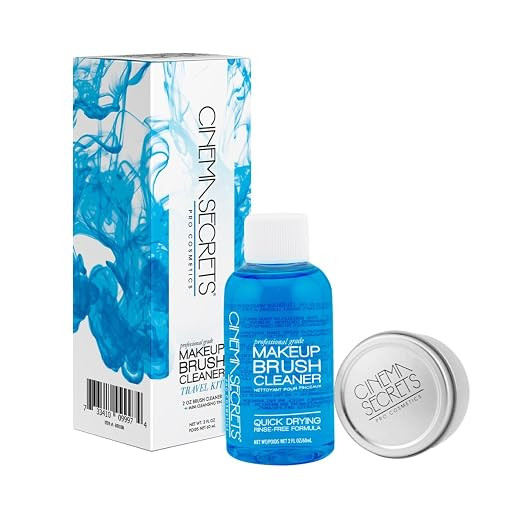 Cinema Secrets Original Blue Vanilla Makeup Brush Cleaner Kit - Professional Cleanser + Cleansing... | Amazon (US)