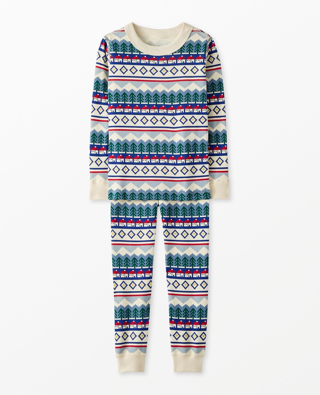 Kids Holiday Long John Pajama Set | Hanna Andersson