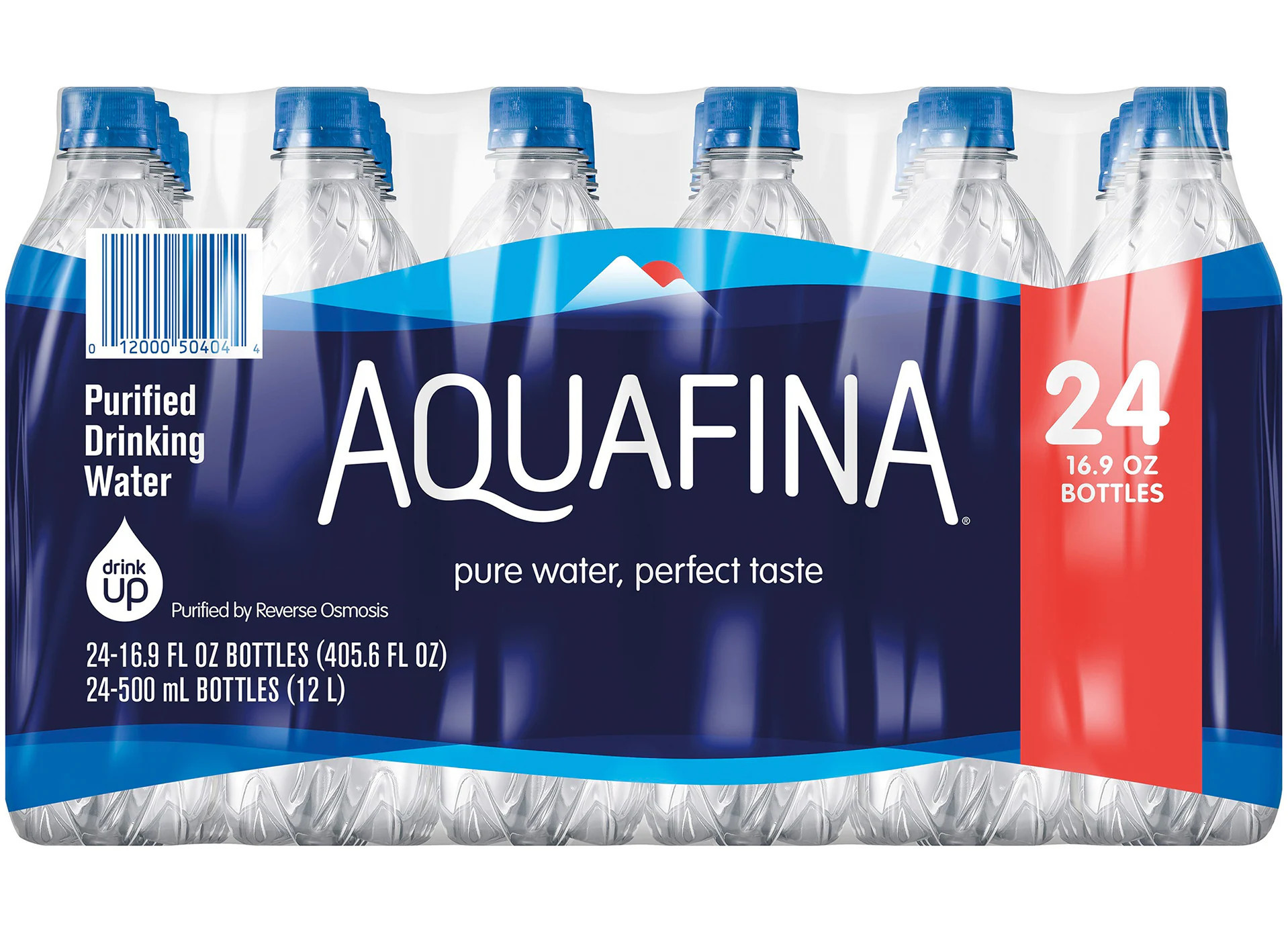 Aquafina 24 -Pack 16.9-fl oz Purified Bottled Water one_size | 012000504044 | Lowe's