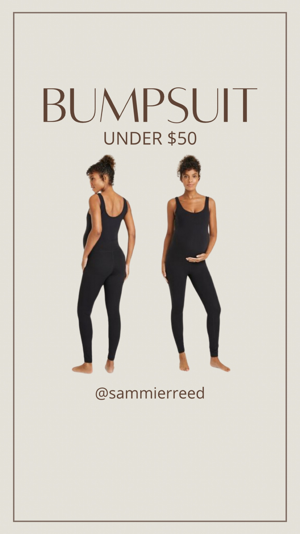 The most comfortable maternity jumpsuit! Ran to buy more and will be living in this for the remainder of my pregnancy 🖤
.
.
.
#pregnant #bump #maternity #pregnancy #jumpsuit #fashion #women 

#LTKfamily #LTKbaby #LTKbump