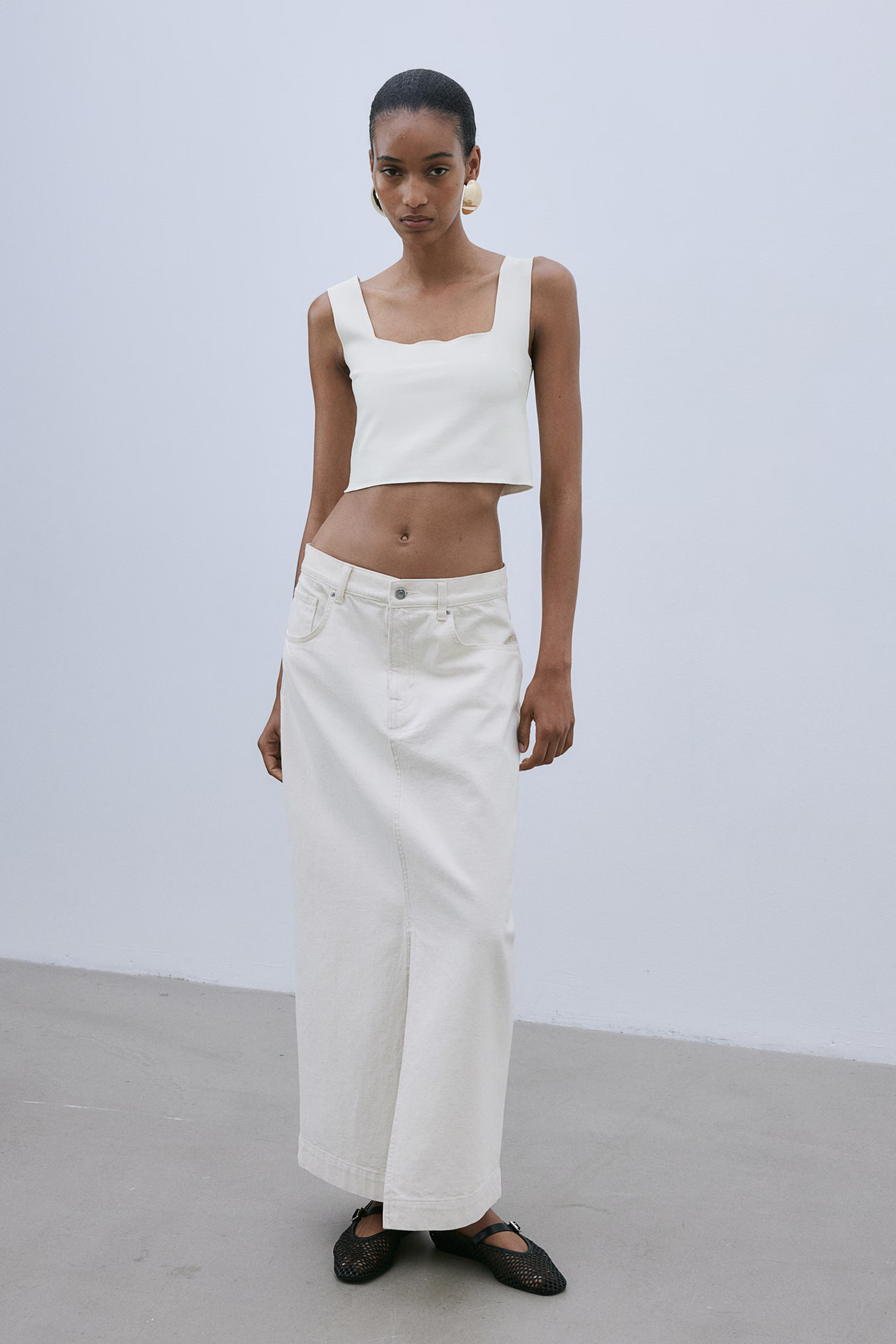 Cropped vest top | H&M (UK, MY, IN, SG, PH, TW, HK)