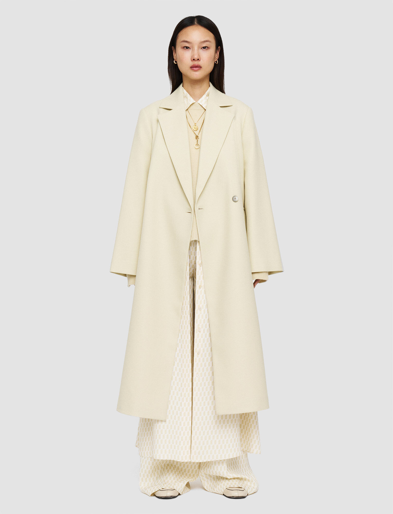 Fluid Wool Colbert Coat | Joseph