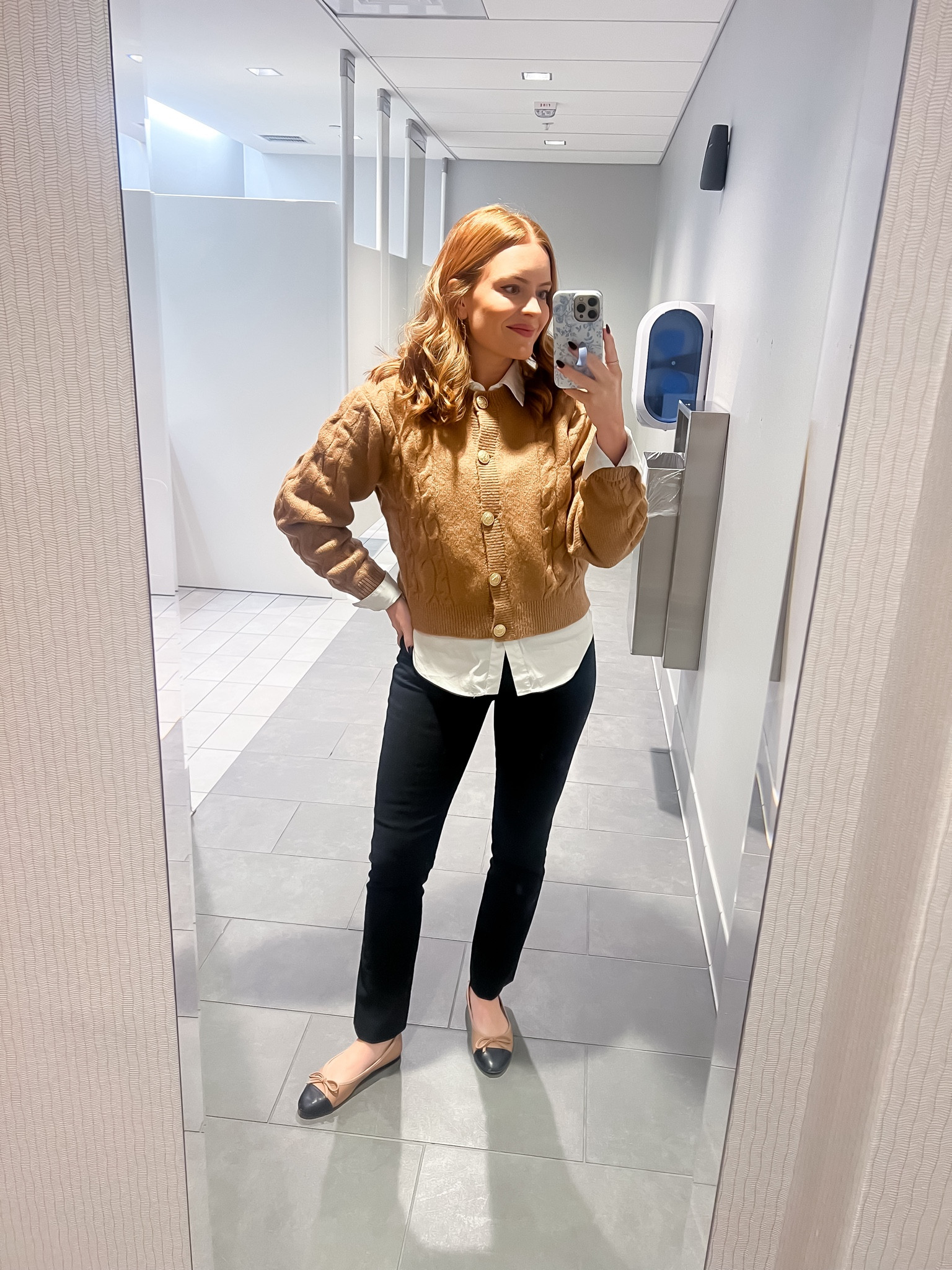 Easy work trip outfit! I love pairing this J.Crew cardigan over a white button up for a polished look. 

#LTKWorkwear #LTKStyleTip #LTKTravel