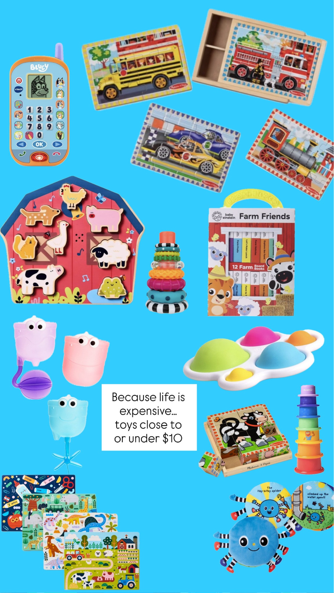 Gifts for littles right at or under $10! 

#LTKKids #LTKHoliday #LTKGiftGuide