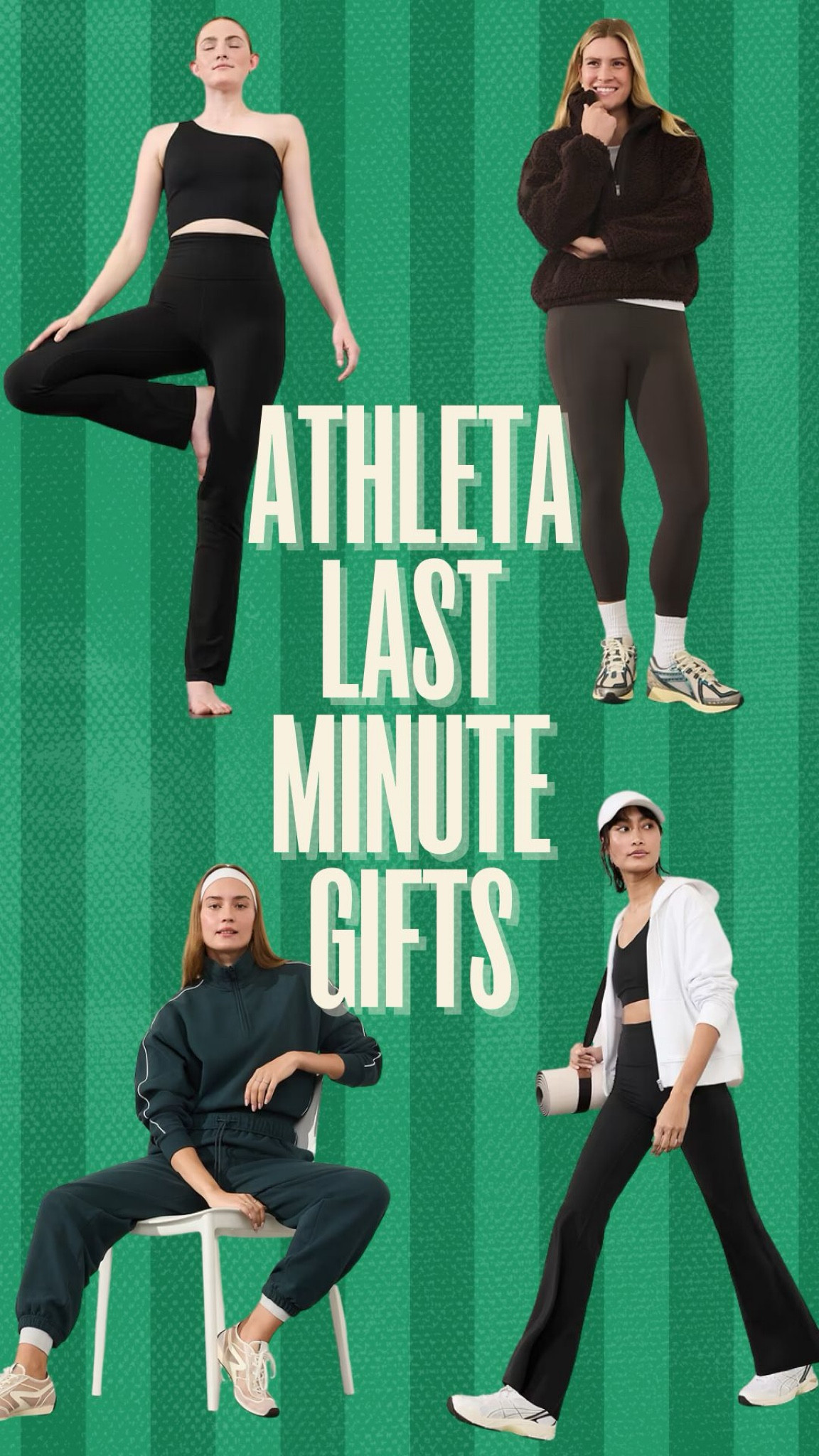 Athleta gifts that will arrive by Christmas! 

#ad #Athleta #PowerOfShe #FindYourMovement

#LTKHoliday