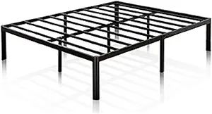 ZINUS Yelena 14 Inch Metal Platform Bed Frame / Steel Slat Support / No Box Spring Needed / Easy ... | Amazon (US)