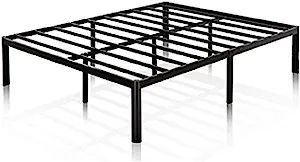 ZINUS Yelena 14 Inch Metal Platform Bed Frame / Steel Slat Support / No Box Spring Needed / Easy ... | Amazon (US)