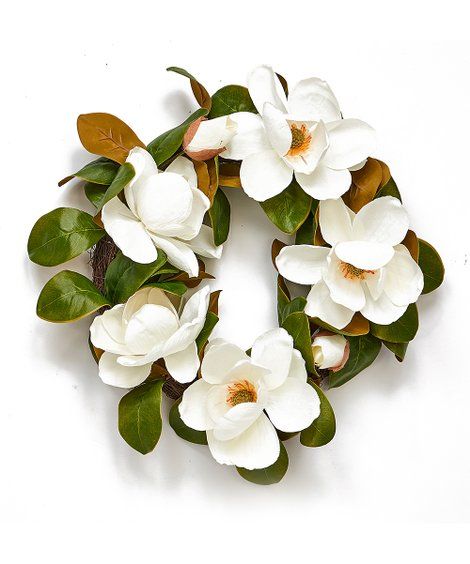 Worth Imports Magnolia Wreath | Zulily