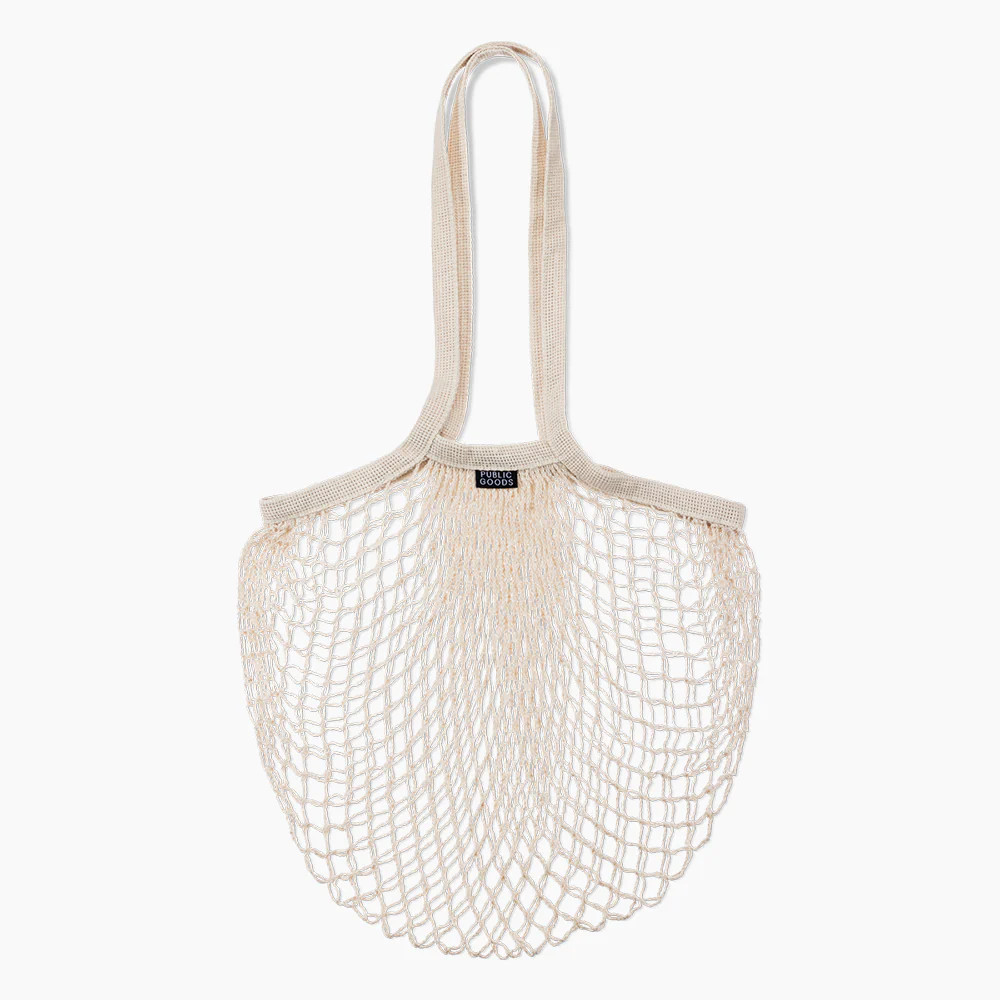 Organic Cotton Mesh Tote | Public Goods
