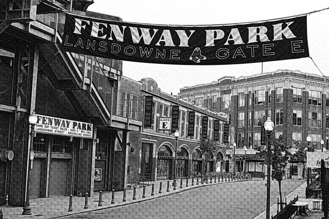Fenway Park, Black and White, Lansdowne Street, Boston Photography, Boston Print, Boston Art, Bos... | Etsy (US)