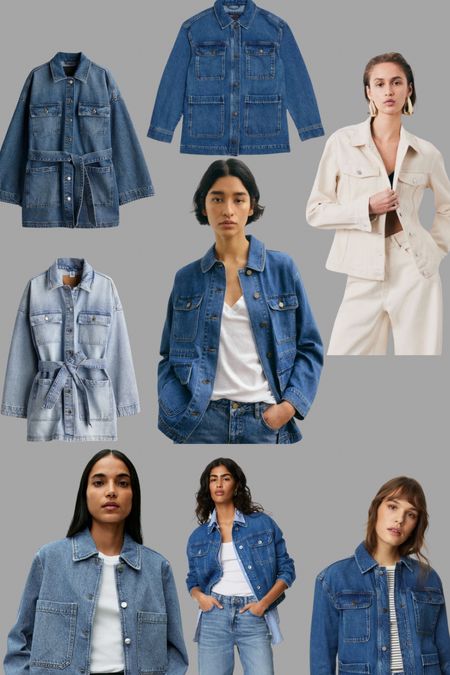 A denim jacket for all occasions. Shacket, shirt, cropped, dark etc