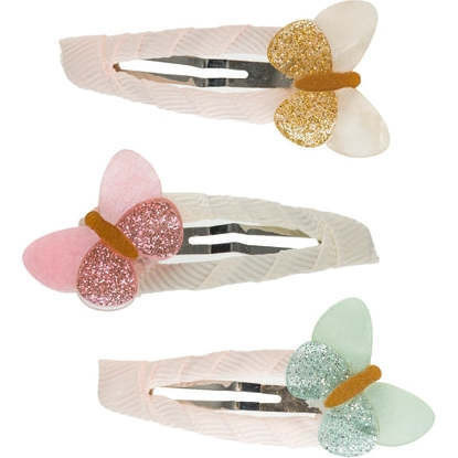 Butterflies Shimmer Snap Clips | Maisonette