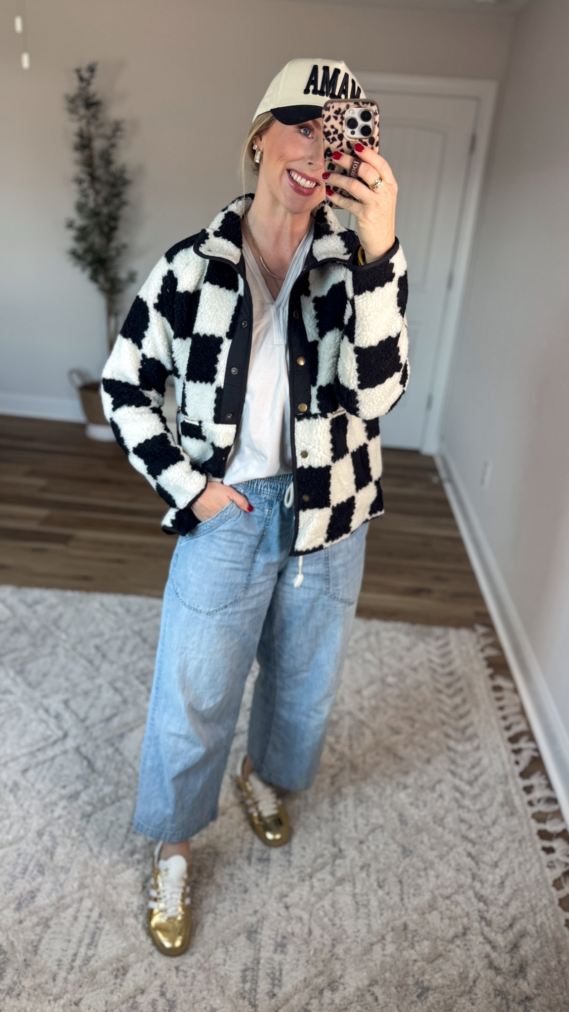 Daily try on, Amazon outfit, Amazon try on, black and white jacket 

Small 

#LTKFindsUnder50 #LTKootd