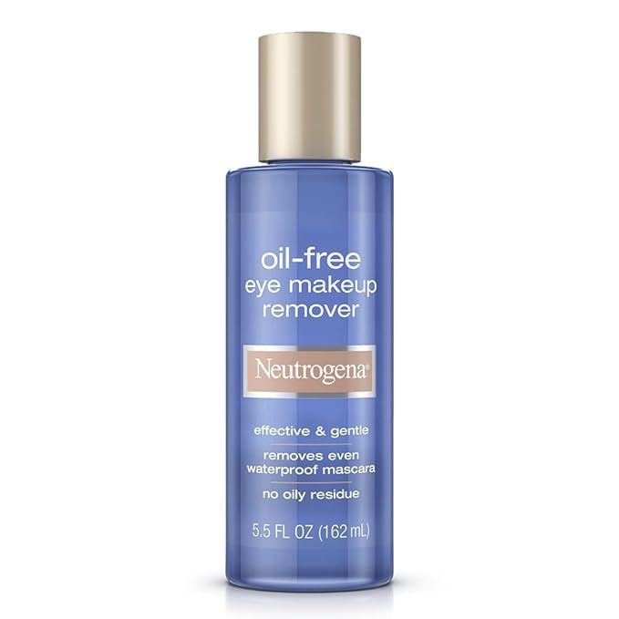 Neutrogena Oil-Free Liquid Eye Makeup Remover, Residue-Free, Non-Greasy, Gentle & Skin-Soothing M... | Amazon (US)