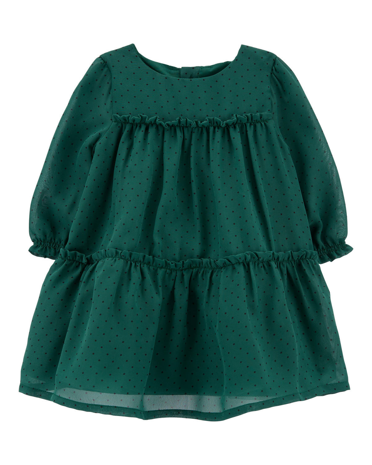 Baby Tiered Crepe Holiday Dress - Carter's | Carter's | Carter's Inc