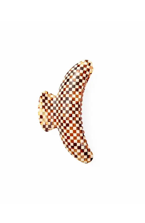 MACHETE Jumbo Heirloom Claw in Tortoise Checker at Nordstrom, Size Large | Nordstrom