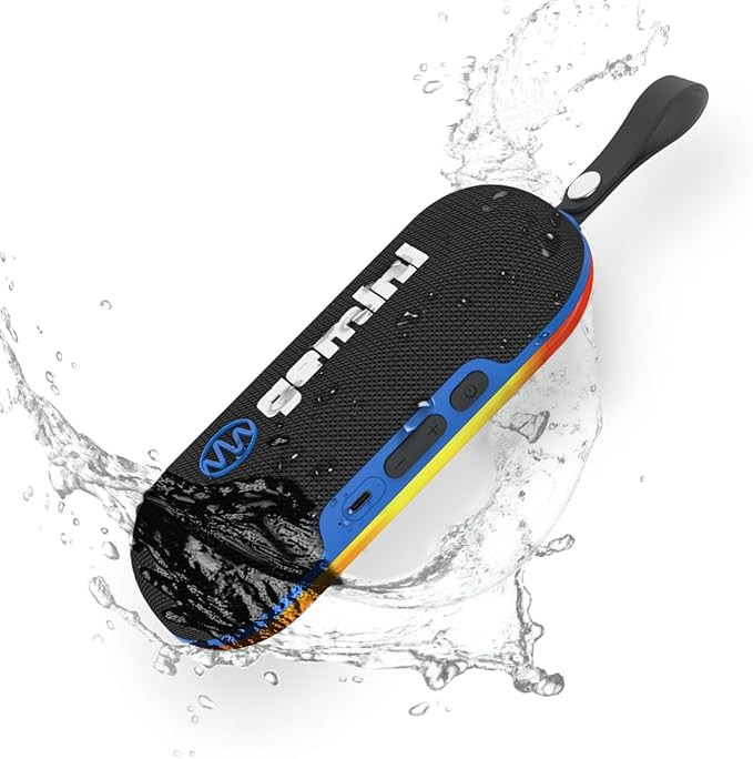 Gemini Sound BEATGRIP Magnetic Bluetooth Speaker – Wireless, Portable, 12-Hour Battery, LED Lig... | Amazon (US)