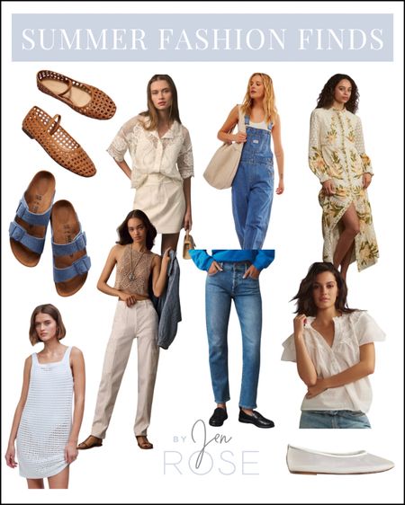 Summer fashion finds from Madewell and Anthropologie, outfit ideas for summer, summer style, summer looks

#LTKstyletip