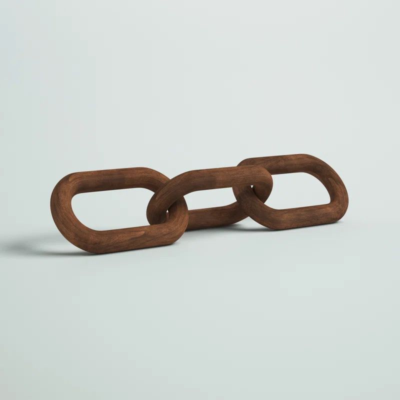 Hollie Reclaimed Wood Chain with 3 Links | Wayfair North America