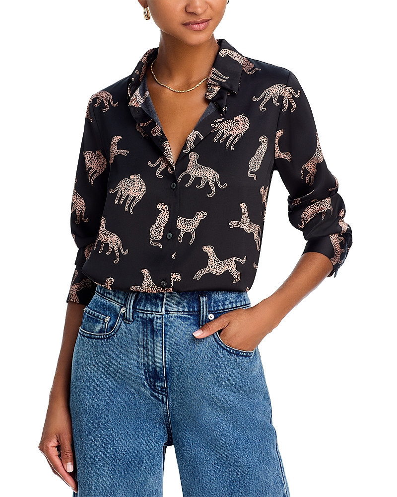 Aqua Leopard Button Down Shirt - Exclusive | Bloomingdale's (US)