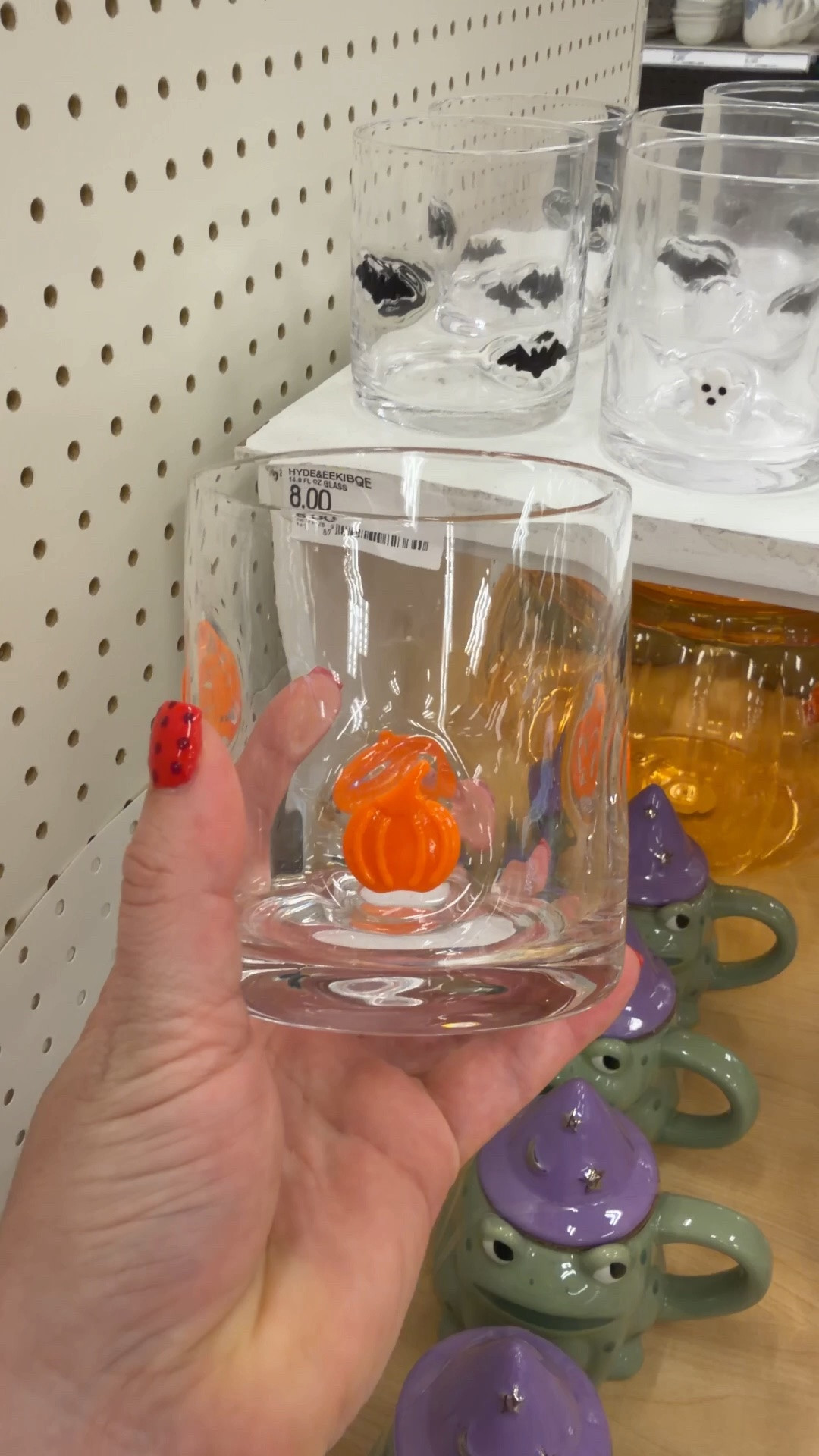 Target Halloween glassware is TOO cute this year 🎃👻 I found the cutest seasonal glasses, including these little pumpkin icon tumblers, and now I want the whole collection. Such an easy way to make your fall drinks, bar cart, or Halloween hosting setup feel festive without going overboard. 

Target Halloween finds, Halloween glassware, pumpkin glasses, fall drinkware, Halloween kitchen decor

fall decor 

@Target

#LTKSeasonal #LTKHome