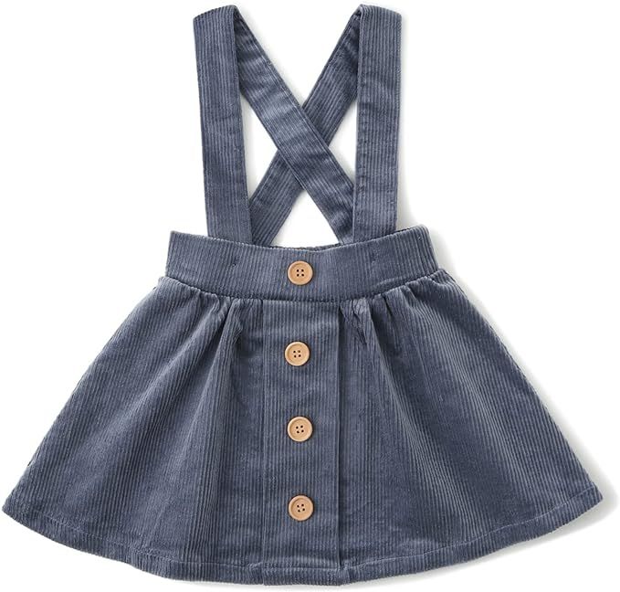 Simplee kids Toddler Girl Casual Dress for Spring Girls Skrit with Pocket | Amazon (US)