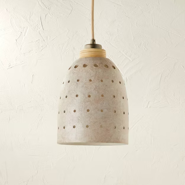Ceramic Cutout Pendant White - Opalhouse™ designed with Jungalow™ | Target