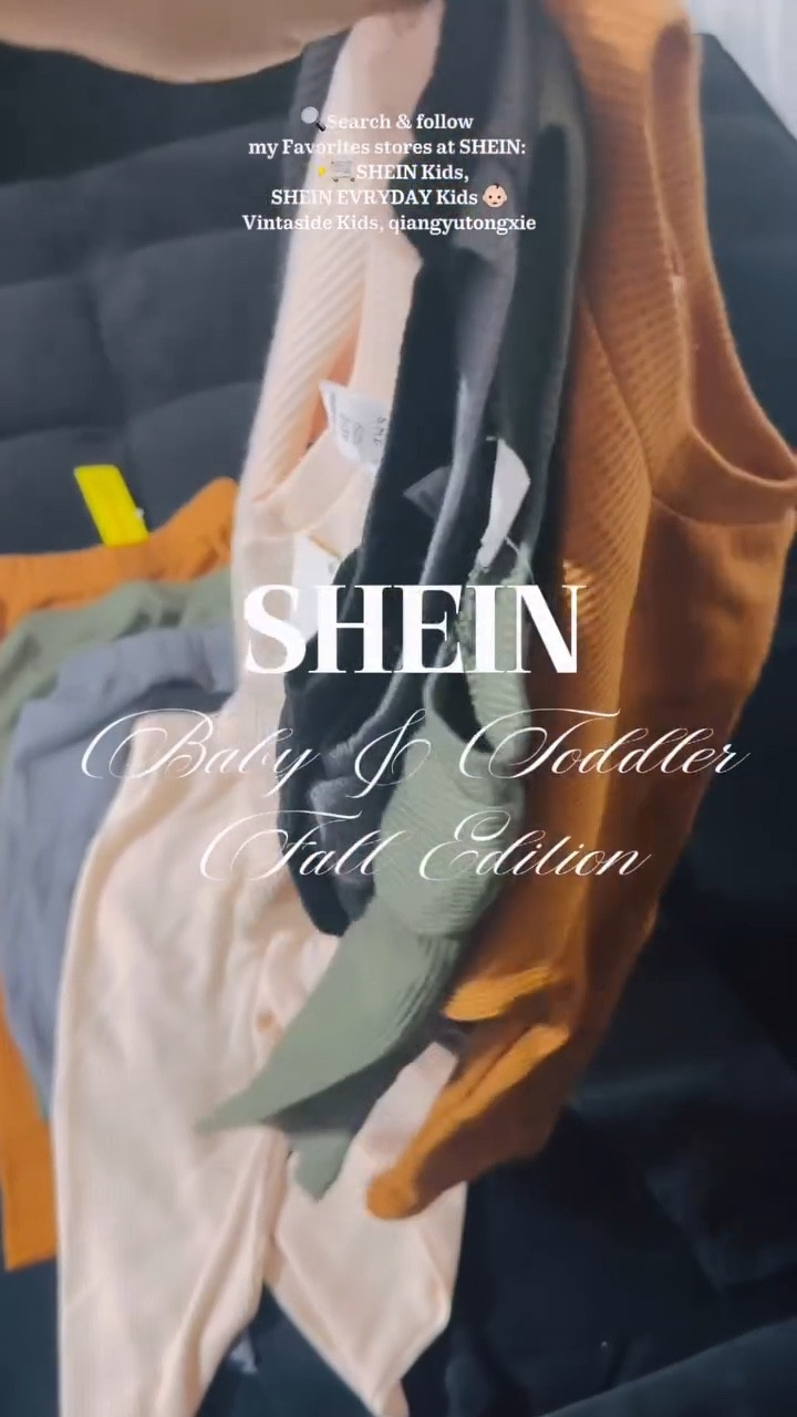 SHEIN Baby & Toddler fall fashion finds 🧸🍂🍁👦🏻🤎 🔍 Busca DRQ9C para comprar mis selecciones de moda en SHEIN 🔥 
🔍 Search & follow my favorite stores at SHEIN: 
SHEIN Kids, SHEIN Evryday Kids, Vintaside Kids, giangyutongxie 
#SHEINsaveinstyle #SHEINKIDS #ad #SHEINforAll 
@shein_us @sheinofficial 
@shein_kids  #sheinkids #sheinkidsfinds #sheinkidsoutfit

#LTKBaby #LTKFindsUnder50 #LTKKids