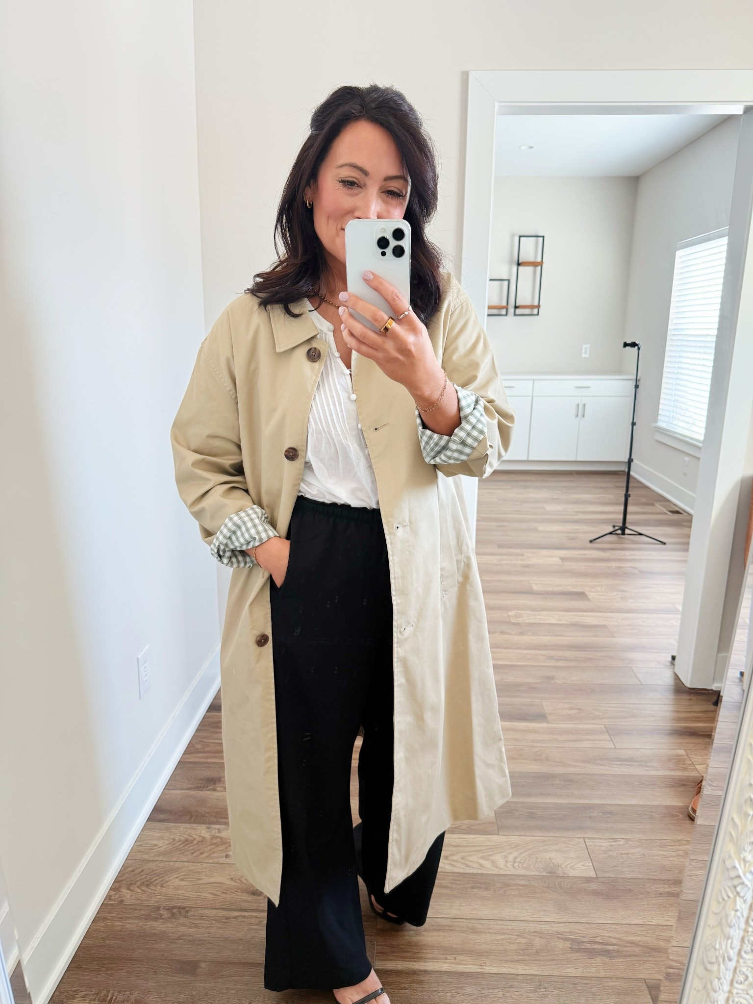 TARGET 🎯 TUESDAY 
 • medium jacket - runs oversized - could do a size small too 
• medium top
• medium pants 
• sandals true to size


#LTKWorkwear #LTKMidsize #LTKPetite